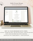 Flora | Wedding Menu Template