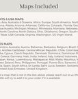Italy | Destination Wedding Invitation Template