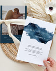 GRETA | Nautical Wedding Invitation Template
