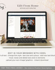 Ambra | Fall Wedding Thank You Cards Template