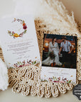 Ambra | Fall Wedding Thank You Cards Template