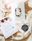 Rosita | Calendar Save the Date Card Template