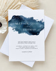 GRETA | Destination Beach Wedding Invitation with Rsvp Template
