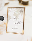Sofia | Cards And Gifts Sign Template