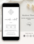 Giulia | Modern Electronic Wedding Invitation