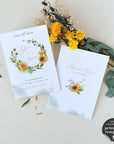 Marisol | Sunflowers Save the Date Template
