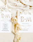 Dora | Elegant Wedding Ceremony Program Template