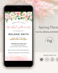 Gemma | Floral Bridal Shower Invitations e Invitations
