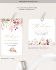 Fiorella | Wedding Favour Tags Template