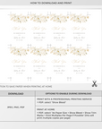 Dora | Thank You Tags Wedding Template