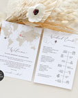 Sofia | Destination Wedding Welcome Letter And Itinerary Template