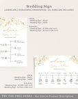 Dora | Wedding Reception Timeline Template