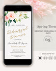 GEMMA Wedding Rehearsal Dinner Electronic Invitation