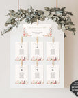Fiorella | Printable Seating Chart Cards Wedding