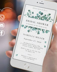 Luisa | Eucalyptus Bridal Shower Electronic Invitation