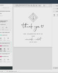 Giulia | Printable Minimalist Wedding Favor Tags Template