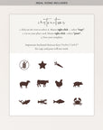 Sofia | Travel themed Wedding Place Card Template
