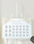 Dora | Elegant Wedding Seating Plan Template