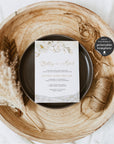 Dora | Elegant wedding invitation Editable
