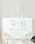 Dora | Elegant Wedding Sign Template