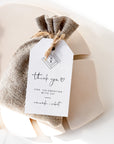Giulia | Printable Minimalist Wedding Favor Tags Template