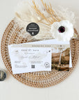 Sofia | Boarding Pass Save The Date Printable