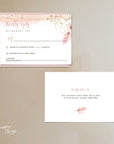 Aurora | Rose Gold Wedding Invitation Suite Template