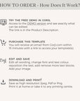 Mira | Tropical Save the Date Boarding Pass Template