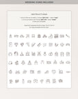 Digital Wedding Invitation Beach Theme