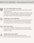 Kala | Tropical Wedding Weekend Itinerary Template