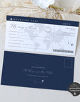 Sofia | Passport Invitation Wedding Template
