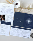 Sofia | Passport Invitation Wedding Template