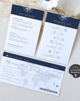Sofia | Passport Invitation Wedding Template