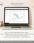 Mexico Save the Date Template