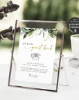 PALMA Audio Guest Book Sign Template Tropical