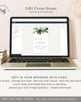 PALMA Tags for Wedding Favors Template Tropical