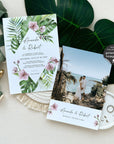Hawaii Wedding Invitation Template Suite