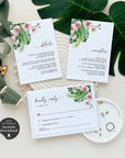 Hawaii Wedding Invitation Template Suite