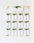 PALMA Tropical Wedding Seating Cards Template