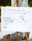 SOFIA Travel Wedding Guest Book Sign Template