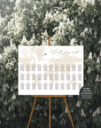 SOFIA Destination Wedding Seating Chart Template