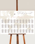SOFIA Destination Wedding Seating Chart Template