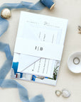 SANTORINI | Greece Wedding Invitation Suite Template