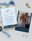 NOA | Elegant Beach Wedding Invitation Set Template