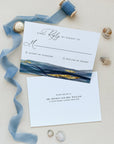 NOA | Elegant Beach Wedding Invitation Set Template