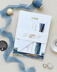 NOA | Elegant Beach Wedding Invitation Set Template