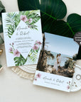 Hawaii Wedding Invitation Template