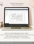 SOFIA Our Favourite People Seating Chart Template