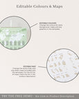 Alphabetical Seating Chart Template Travel Theme