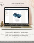 GRETA | Nautical Wedding Invitation Template